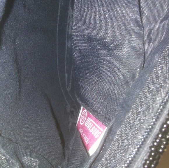 Walborg Vintage Microbead Black and Gold Purse - Picture 5 of 6